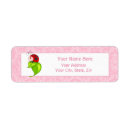 Search for ladybug return address labels Pink