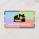 Search for renovation contractor business cards Painter