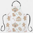 Search for gingerbread men aprons Xmas