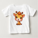 Search for giraffe baby shirts Cartoon