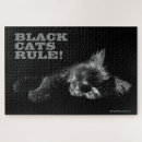Search for black cats puzzles Cat lovers