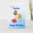 Search for a brother dog birthday birthday cards Puppy