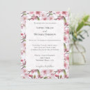 Search for pink cherry blossom wedding invitations Flowers