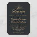 Search for adventure wedding invitations Rustic