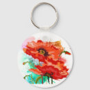 Search for red poppies key rings Plants
