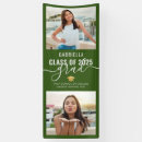 Search for green graduation banners High school