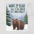 Search for funny hiking postcards Xmas