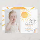 Search for 1st trip around the sun invitations Gender neutral