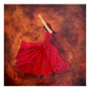Search for salsa art Red dress