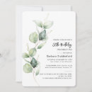 Search for foliage birthday invitations Botanical