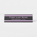 Search for manager name plates Purple