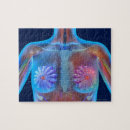 Search for healthcare and medicine puzzles Digitally generated image