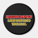 Search for rude magnets Silly