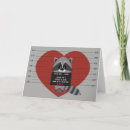 Search for raccoon valentines day cards Hearts
