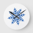 Search for snowflake clocks White