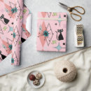 Search for 1950s wrapping paper Whimsical