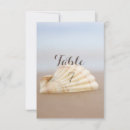 Search for seashells table cards Summer