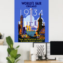 Search for chicago worlds fair posters 1934