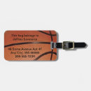Search for basketball luggage tags Unique