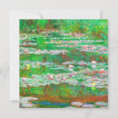 Search for claude monet invitations Pond