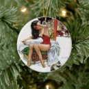 Search for cat girl christmas tree decorations Retro
