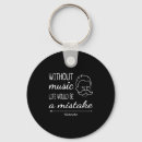Search for music quotes key rings Lifestyle