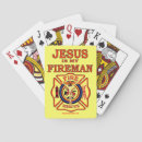 Search for fireman playing cards Firefighter