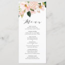Search for blush pink wedding menus Rose gold