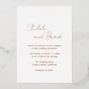 Search for monochromatic wedding invitations Minimalist