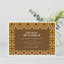 Search for yellow brown invitations Modern