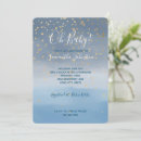 Search for navy blue gold baby shower invitations Watercolor