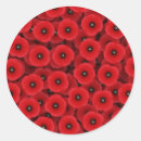 Search for red poppy stickers Bright