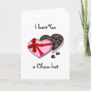 Search for box of chocolates cards I love you