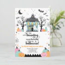 Search for halloween moving announcement cards Haunted house