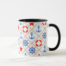Search for man in boat mugs Blue