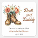 Search for bubbly stickers Western bridal shower