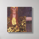 Search for athena canvas prints Gustav klimt