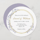 Search for circle wedding invitations Foliage