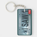 Search for license plate key rings Blue