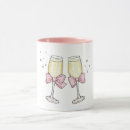 Search for champagne toast mugs Bubbly