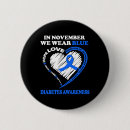 Search for diabetes awareness badges Blood sugar