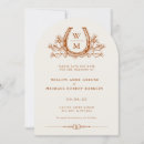 Search for horseshoe save the dates Rustic