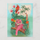 Search for pink parrot postcards Floral