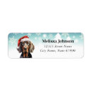 Search for black and tan return address labels Dog
