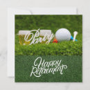 Search for funny golf retirement cards Golfer