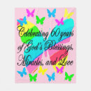 Search for 60th birthday blankets 60 years old