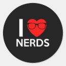 Search for nerd love stickers Nerds
