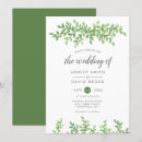 Search for watercolor leaves invitations Floral