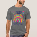Search for 4th grade teacher tshirts Rainbow