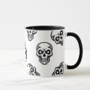 Search for skull pattern mugs Spooky